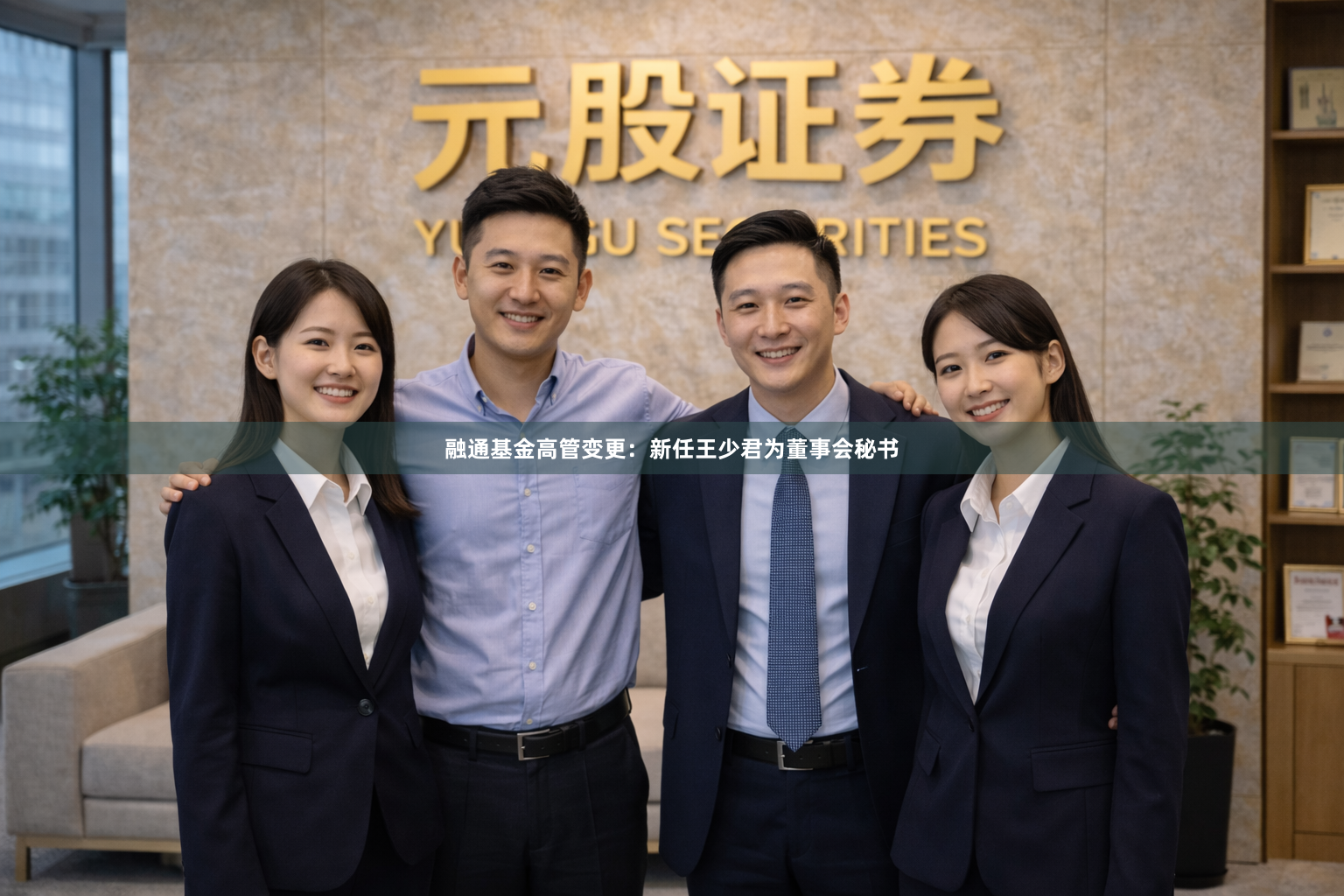 融通基金高管变更：新任王少君为董事会秘书