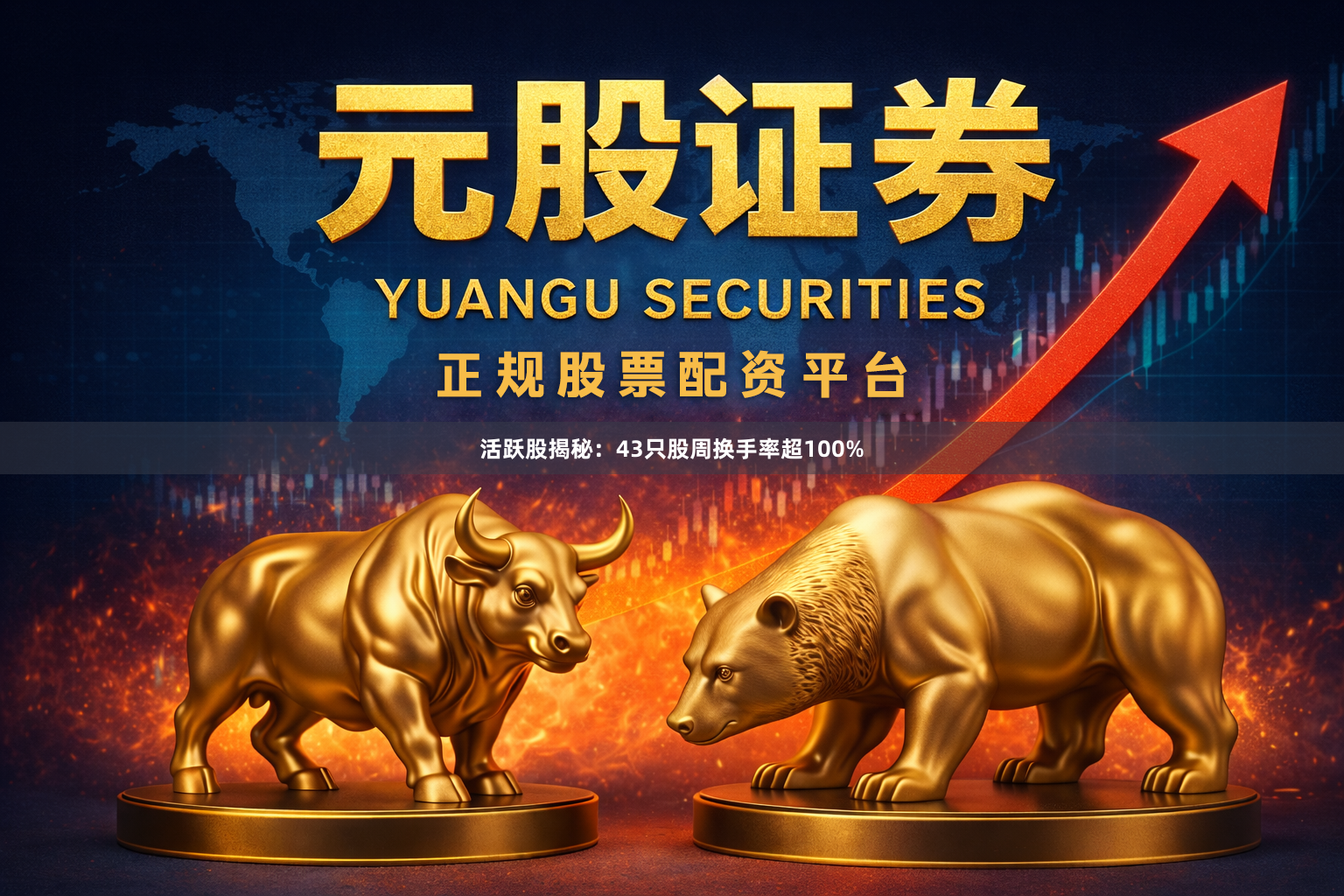 活跃股揭秘：43只股周换手率超100%
