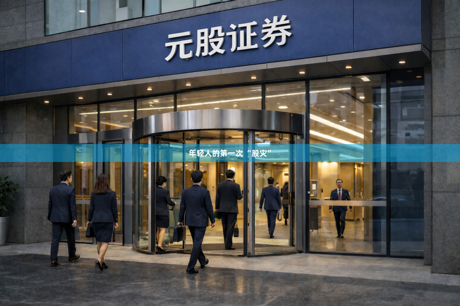 年轻人的第一次 “股灾”